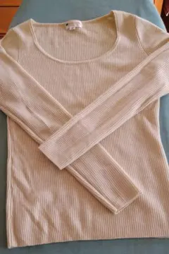 UNITED ARROWS　ユナイテッドアローズ　リブ編みニット　サイズ40