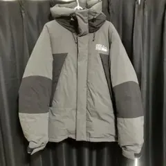 FIRST DOWN ダウンジャケット グレー/ブラック　Lサイズ