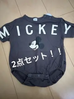 mickey&BABY GAPロンパース 2枚セット