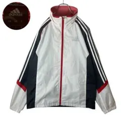 adidasマルチカラーデザインナイロンジャージトラックジャケットゆったりサイズ