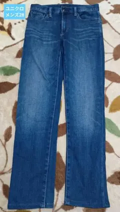 ユニクロ ヒートテックスリムフィットジーンズ メンズ 28