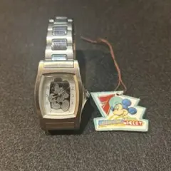 90s★タグ付稼働品　DISNEY　ディズニー　ミッキーマウス　70周年　腕時計