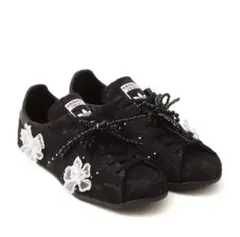 新品 adidas アディダス スタンスミス ロープロ JR4475 黒 25c - メルカリ