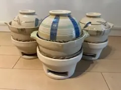 陶器製土鍋 中型未使用 Amazon｜銀峯陶器 土鍋 京型 墨貫入 鍋焼きうどん用鍋 5.5号 一人用 約