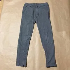 nanoグレー ジョガーパンツ サイズM コットン100%ウエストヒモ付き