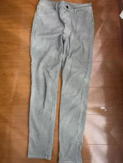 UNIQLO 千鳥格子パンツ　L