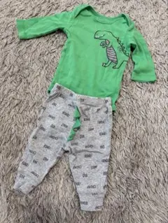 恐竜プリント ベビー服