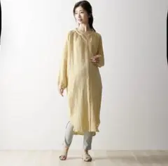 【新品】マタニティパジャマ　ロングシャツ　ワンピース　シャツ　上下　レギンス