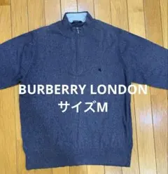 Mサイズ　BURBERRY LONDON バーバリー　薄手セーターのサムネイル