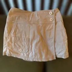 familiar plus ベージュ キュロットスカート 130