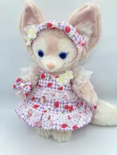 リーナベル　ステラルー　クッキーアン　ハンドメイド　ワンピース　いちご②