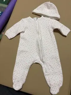 Little Me ベビー服 ロンパース 帽子セットのサムネイル
