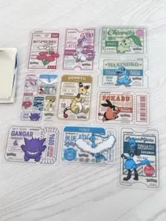 ラスト！！ポケモン　プロントコラボ　クリアカード　10枚セット