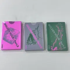 ATEEZ GOLDEN HOUR POCA ver. 3枚セット 未開封のサムネイル