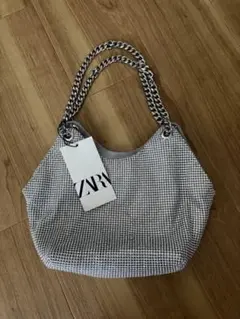 zara チェーンバッグ