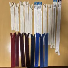 ファスナー 色々セット 19本