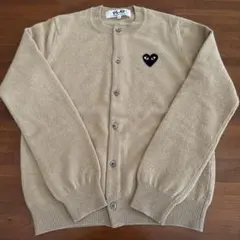 PLAY Comme des Garçons ★ベージュカーディガン★