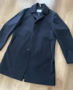 ステンカラーコート　エディフィス　ウールメンズ　カシミア10% 超美品