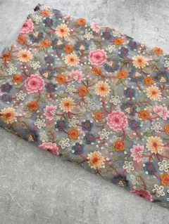 インド刺繍生地