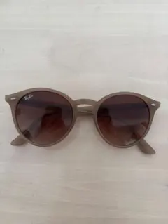 Ray-Ban ベージュ ラウンドサングラス