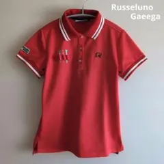 美品⛳️ラッセルノRUSSELUNO　Gaeega⛳️レディース半袖ポロシャツMのサムネイル