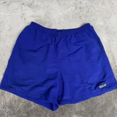 【希少カラー】patagonia バギーズショーツ　Sサイズ5インチ　ブルー