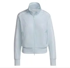 【希少】adidas トラックジャケット ライトブルー 水色 トラックトップ