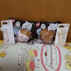 ちいかわ バレンタインスクイーズ2点 リップクリーム2点②