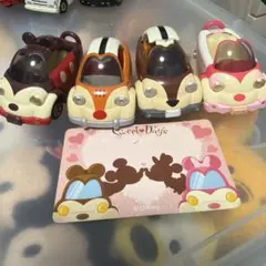 トミカ　ディズニーモータース　タップンタップ　２種類セット（4台）