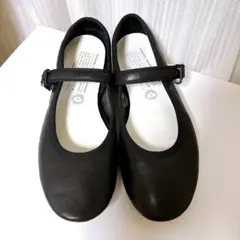 極美品♢トラベル シューズ ショセ メリージェーン ワンストラップ 40 黒のサムネイル