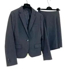 UNIQLO ビジネススーツセット ジャケットスカートセット グレー S
