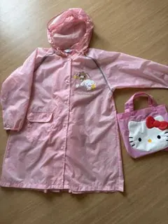キッズ120 サンリオ★シュガーバニーズ★レインコートのサムネイル
