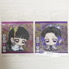 鬼滅の刃　胡蝶しのぶ　栗花落カナヲ　ウエハースシール