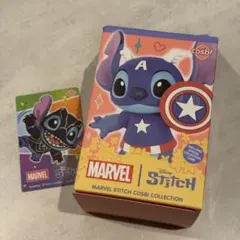 り*ー様 ホットトイズ コスビ マーベル×スティッチ ブラックパンサー