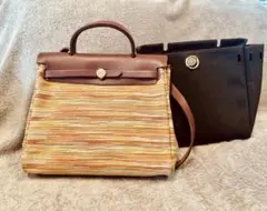 エルメス ヴィブラート エールバック 美品 替えバックあり - メルカリ