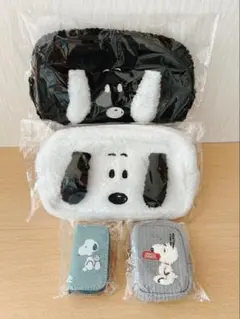 スヌーピー　ポーチ4種セット