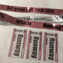 Aぇ! group Runway 銀テープ 落下物