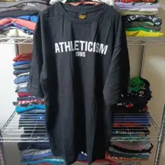 【新品】∞海外製プリントtシャツLサイズTシャツメンズレディースユニセ重ね着