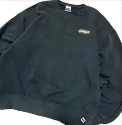 90s USA製　RUSSELL ATHLETIC 刺繍ロゴ　スウェット　極太