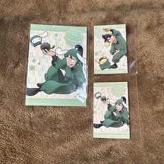 忍たま サンリオコラボ 立花仙蔵 潮江文次郎 ブロマイド 特典イラストカード