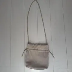 OPAQUE.CLIP リブデザイン ショルダーバッグ