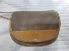 Charles Jourdan ブラウンショルダーバッグ