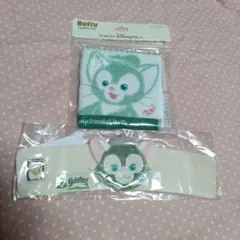 新品　東京ディズニーシー ジェラトーニ ミニタオル カップスリーブ