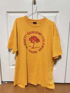USA製 90s フルーツオブザルーム Tシャツイエロー XL シングルステッチ