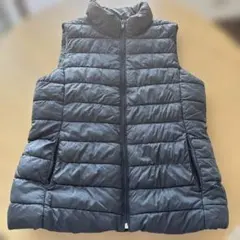 Gap ダークグレー キルティングベスト XS