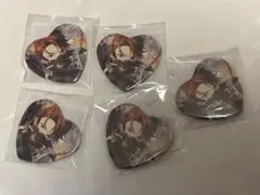 エリオスR ジュード ハート缶バッジ ナンジャ - メルカリ