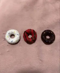 フェルトのドーナツ3個セット(ぬい活・おままごと)