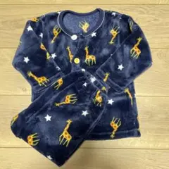キリン柄冬用パジャマ 100cm