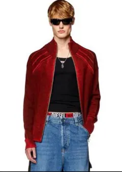 DIESEL 23AW K-IRINI KNIT ドライバーズニット レッド S 2025年最新】diesel 23 k-iriniの人気アイテム - メルカリ