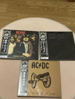 AC/DC CD 3枚セット 国内盤 帯付(バラ売不可)